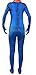 Xcoser Women's Magical Fancy Cosplay Zentai Jumpsuit Bodysuit Suit for Halloween Costume M Blue