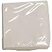 JAM PAPER Small Beverage Napkins - 5 x 5 - White - 50/Pack