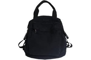 TUPIRIYN Canvas Backpack Purse for Women Large Size Tote Top Handle Bag Fashion Handbag Travel Rucksack Anti Theft