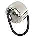 SODIAL(R)Punk Cuff Wrap Hair Styling Ring Mirror Metal Ponytail Holder,Silver