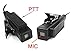 Trdio Covert Acoustic Tube Bodyguard Earpiece Headset with Mic for Yaesu Vertex Standard VX-230 VX-231 VX-298 VX-350 VX-351 VX-180 EVX-531 Two Way Radio Walkie Talkie