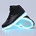 CIOR Kids Boy and Girl's High Top LED Sneakers Light Up Flashing Shoes(Toddler/Little Kid/Big Kid),105,01,41