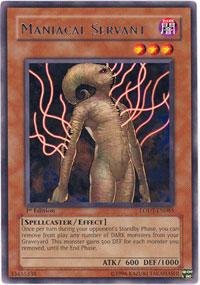 Yu-Gi-Oh! - Maniacal Servant (LODT-EN085) - Light of Destruction - 1st Edition - Rare