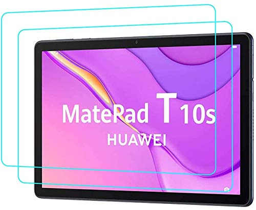 Aswant Huawei Matepad T10/T10s Screen Protector [2 Pcs] HD Tempered Glass Protective Flim 9H Anti-Scratch Screen Protector for Tablet Huawei Matepad T 10 9.7 Inch/Huawei Matepad T 10s 10.1 Inch