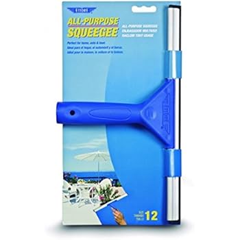 Ettore 17012 All-Purpose Squeegee, 12-Inch, Blue