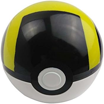 Pokemon Pocket Monster 7CM Poke Ball Toy Ultra Ball + 1 x Pikachu Mini Figure (3-5cm)