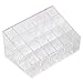 ReNext Clear Cosmetic Stand 24 Lipstick Organizer Nail Polish Makeup Case Display Rack Holder (Style C)
