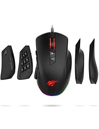 Havit - Ratón programable para ordenador portátil o PC