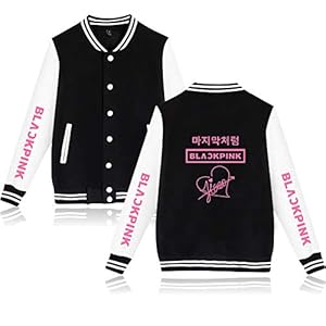 Handtekening Kpop Jas Honkbal Sweatshirt Pullover Rose Lisa Jennie Jisoo Fans Casual Jassen Lange mouwen Sweat Fashion…