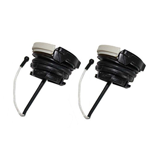 Poweka Pack of 2pcs Fuel Tank Cap for Stihl BR500 BR550 BR600 Back Pack Blower Replace 00003500533