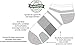Prince Girls' Low Cut Athletic Socks for Active Kids (6 Pack) - Black, 9-1.5