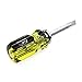 Stubby Screwdriver By Kutir (Set of 2) - Adjustable Length and Reversible Dual End, Slotted and Phillips Magnetic Tip - Easy to Use Compact, Portable, Pocket Size Small Tool - Short Driver