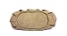 KISS GOLD(TM European Style Canvas Large Tote/Travel Bag/Duffle Bag/Shopping Bag, Size 22 '' X6.3'' X 14.2 '' (Army Green)