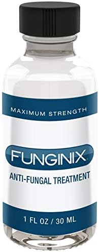 FUNGINIX Finger and Toe Fungus Treatment - Maximum Strength Anti-Fungal Solution, Eliminate Fungal Infections, Powerful & Effective (1 Fluid Ounce)