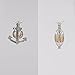 Cherri Wave 20 PCS All Unique Designs White Gold Plated Pearl Bead Cage Pendants for Jewelry Making/Essential Oil Scent Diffuser Locket Pendant with Storage Box and Colorful Cotton Pom Poms