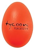 Tycoon Percussion Egg Shaker - Orange, inch (TE-O)