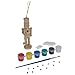 Unfinished Wooden Nutcracker with Paint and Fur Craft Kit 5 Inches