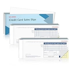 300 Sets Long Credit Card Sales Slips 7.9 * 3.3