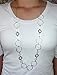 Hidden Hollow Beads Hello Beautiful! Women's Strong Chain Lanyard ID Badge Card Holder Keys, 36