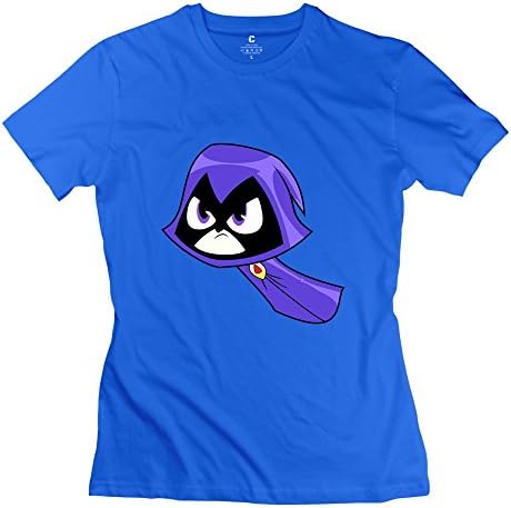 AOPO Teen Titans Comic T Shirts For Women X-Small RoyalBlue