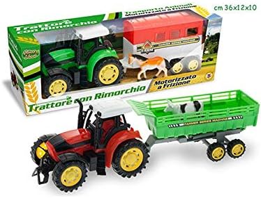 tractor con animales juguete