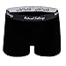 Natural Feelings Men's Underwear 3 Pack Trunk Classic Boxer Brief, Assorted Color