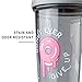BlenderBottle Foodie Shaker Bottle Pro Series Perfect for Protein Shakes and Pre Workout, 24-Ounce, Avo Cardio
