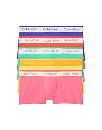 calvin klein men's cotton stretch multipack low rise trunks