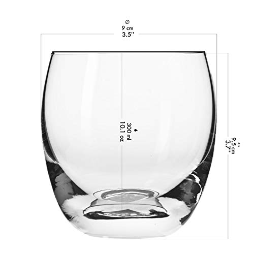 Krosno Whisky-Gläser | Set von 6 | 300 ML | Elite Kollektion | Perfekt für zu Hause, Restaurants und Partys | Spülmaschinenfest – Bild 3