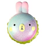 SUPER Slow Rise Vlampo Squishy Galaxy RABBIT HAMBURGER! SCENTED! + BONUS Random Jenna Lyn Squishy!