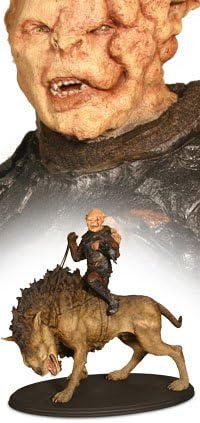 sideshow weta Gothmog On Warg Lord Of The Rings Statue