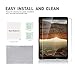 [2 Pack] ipad 6th generation screen protector/iPad Pro 9.7 Screen Protector, ZoneFoker Tempered Glass Screen Protector - Apple Pencil Compatible/High Definition/Scratch Resistant