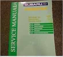 2002 Subaru Forester Transmission Transaxle Service Repair Shop Manual