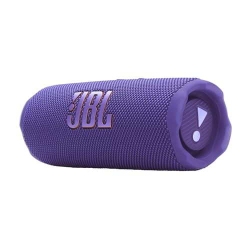 JBL Flip 7 Speaker Bluetooth Portatile Wireless, 16 Ore di Autonomia, Impermeabile IP68, Resistente alla Polvere e Antiurto, Suono JBL Pro con AI Boost, Connessione Multi-Speaker Auracast, Viola