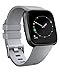 AK [3 Pack] Soft TPU Bands Compatible with Fitbit Versa, Elastomer Replacement Wristband Sports Waterproof Strap for Fitbit Versa Lite Smart Watch Women Men (Large, Olive Green/Navy Blue/Gray)