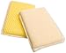 LOLA Microfiber Terry & Nylon Net Sponge Scrubber Pad, 12 Pack, Non Scratch 2-Way Cleaning, Gently Scrubs & Wipes Clean