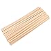 Favordrory 15.7 inches Wood Craft Sticks Natural Bamboo Sticks Extra Long Sticks Can be Curved, Strong Natural Bamboo Sticks (50PCS)