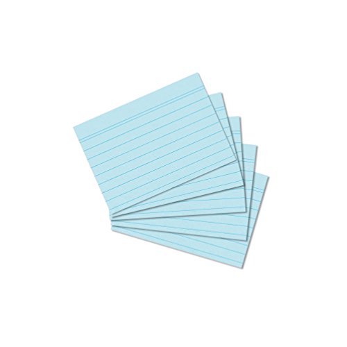 Herlitz Index Cards A8 A8 Blue