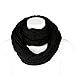 Aneco Winter Warm Knitted Scarf Beanie Hat and Gloves Set Men & Women's Soft Stretch Hat Scarf and Mitten Set