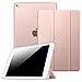 Fintie Case for iPad Air 2 - Lightweight Smart Slim Shell Standing Cover with Translucent Frosted Back Protector Supports Auto Wake/Sleep for iPad Air 2 2014 Model, Rose Gold
