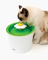Catit Flower Cat Water Fountain Drinking Fountain with Water Level Window view 2