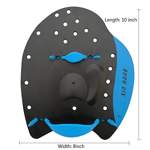 Swim Paddles Swimming Power Paddles for Training Aid with Adjustable