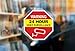 Under Video Surveillance Window Cling - 5
