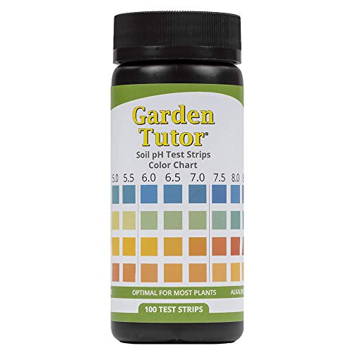 Garden Tutor Soil pH Test Strips Kit (3.59 Range) 100 Tests eBay