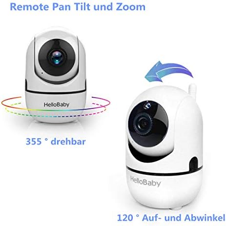 baby monitor with rotating camera