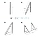 BESy Folding Clothes Hanger Adjustable Drying Rack Retractable Coat Hanger Home Storage Organiser Instant Closet, Wall Mounted with Screws,Matte Polished Aluminum(2 Packs)