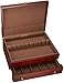 Reed & Barton Easton Flatware Chest, 15-Inch x 11-Inch x 5.5-Inch, Mahogany