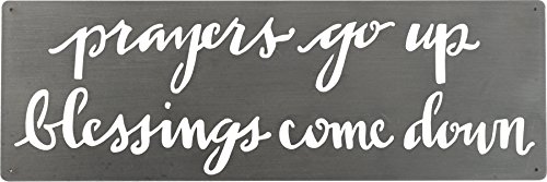 Primitives by Kathy Blessings 15 Inches x 5 Inches Metal Wall Art
Decorative Signs