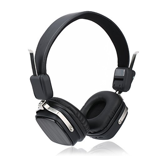 On Ear Bluetooth Headphones, Augymer Wireless Noise Cancelling Headphone With Inline Microphone Bass headphones Stereo Bluetooth Gaming Headsets For TV PC Smartphone Tablet