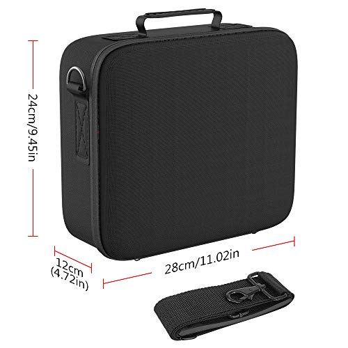 BENGOO Carrying Storage Case for Nintendo Switch, Deluxe All-Protective Hard Travel Carry Bag with Handle and Shoulder Strap for Nintendo Switch Console & Accessories - Thumbnail 6